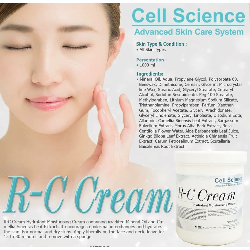 CELL SCIENCE RC Cream RF/ Massage Cream Face & Body Korea 1kg