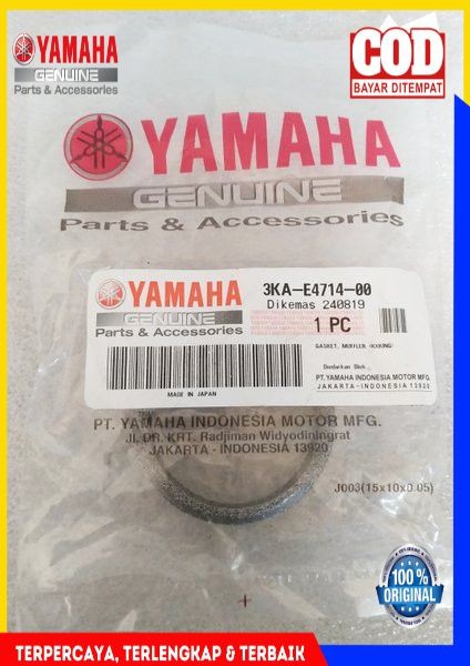 Paking Knalpot Tengah Gasket Muffler Rx King 3Ka-E4714-00 Original