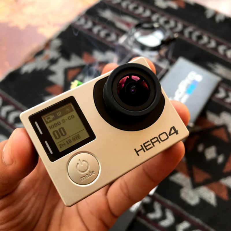 GoPro Hero 4 Silver Mulus Fullset