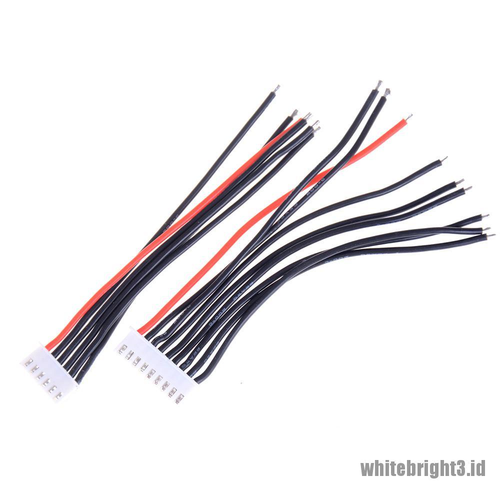 (white3) Kabel Charger Balance 2 / 3 / 4 / 5 / 6 / 7 / 8 / 9 / 10S 1P 22 AWG Bahan Silikon JST XH