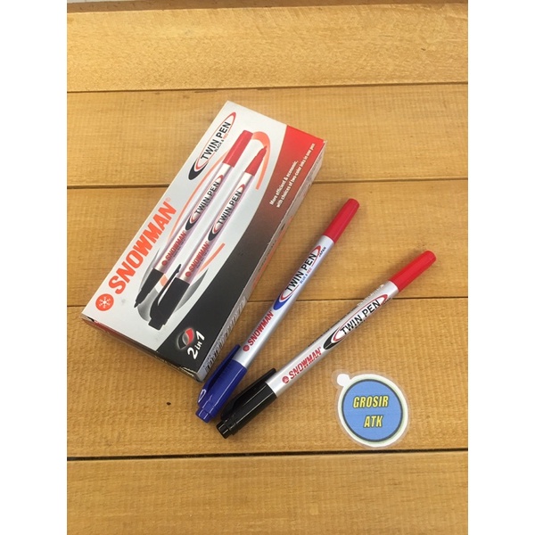 

SPIDOL TWINPEN SNOWMAN 2 WARNA