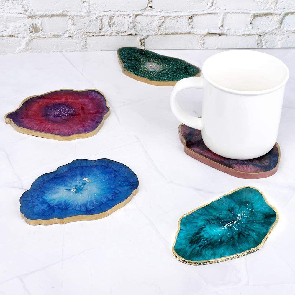 CHOOKYY Chookyy Cetakan Resin Epoxy Handmade UV Agate Jewelry Making Tools Coaster