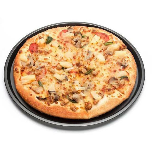 [Istana Baking] Loyang Pizza Teflon Anti Lengket Pizza Pan Ceper Cetakan Pizza Non Stick 25cm