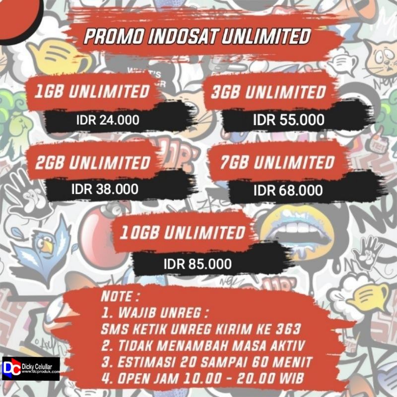 PAKET DATA INDOSAT UNLIMITED MURAH TERBAIK