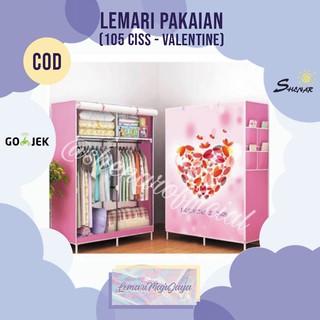  Lemari  Baju  Lemari  Portable  Multifunction Wardrobe Tempat 