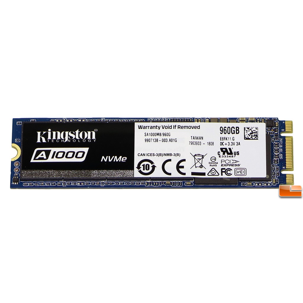 New SSD kingston A1000 960GB PCIE NVME M.2 2280 - SA1000M8/960G