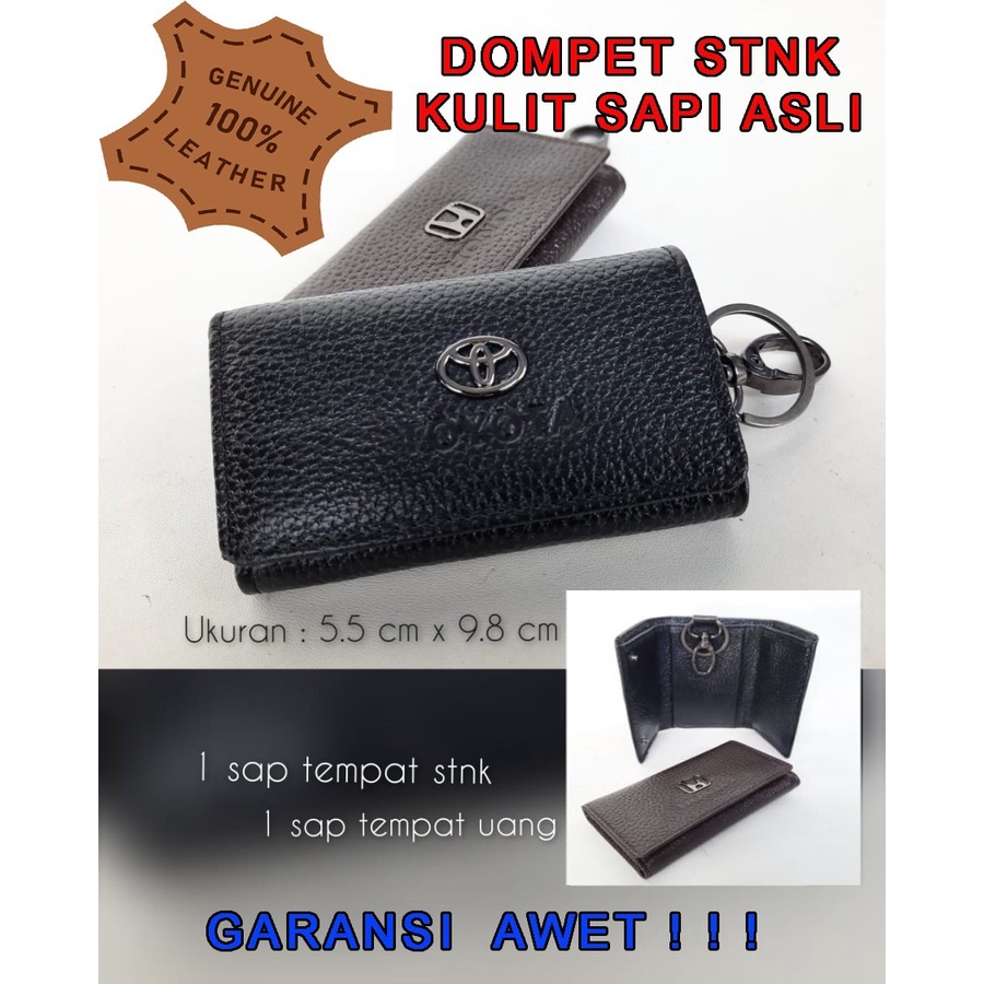 Gantungan Kunci STNK KULIT ASLI / Gantungan Kunci mobil Bergaransi / dompet stnk mobil/ gantungan Kunci mobil