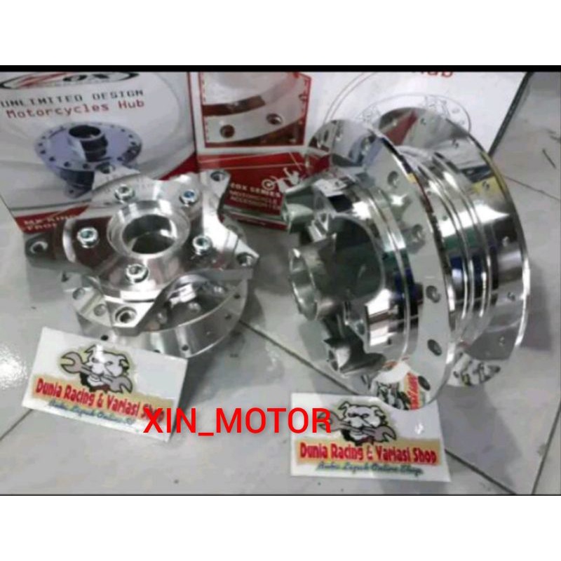 Set Tromol Jupiter MX KiNg// Tromol Depan Belakang Juputer MX KING Chrome Ori