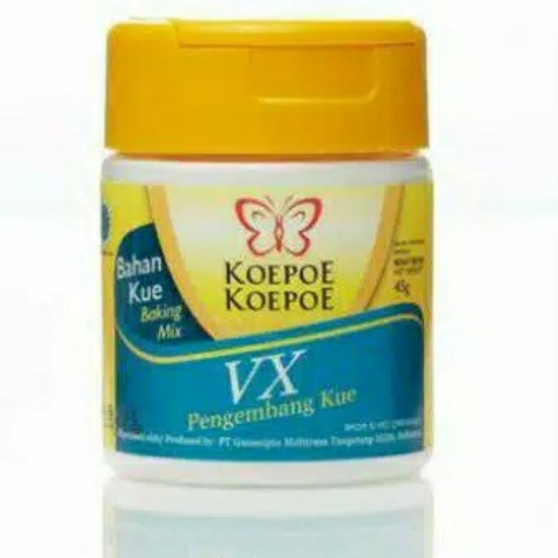 

KOEPOE KOEPOE VX PENGEMBANG KUE 45GR