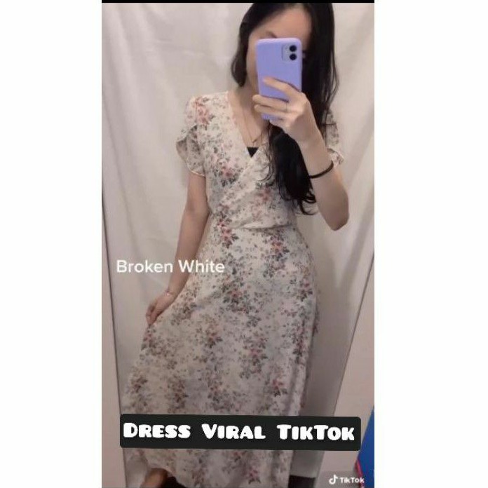 Dress flower summer viral tiktok
