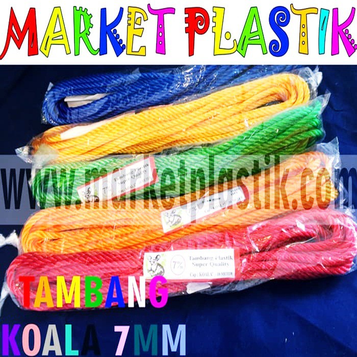 

Tali Tambang Plastik/Tambang Koala 7mm