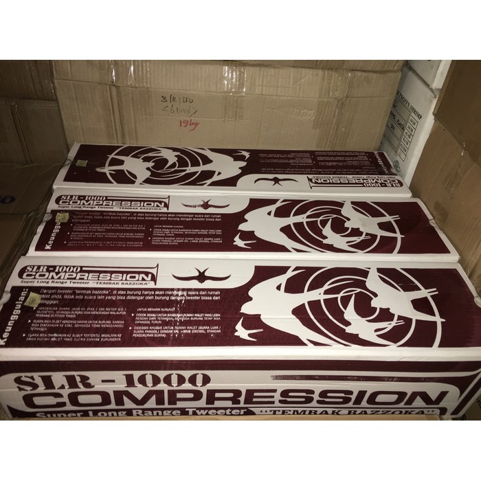 Tweeter Walet Bazooka Kiya SLR -1000 Asli Original / tweeter walet /speaker walet / audax