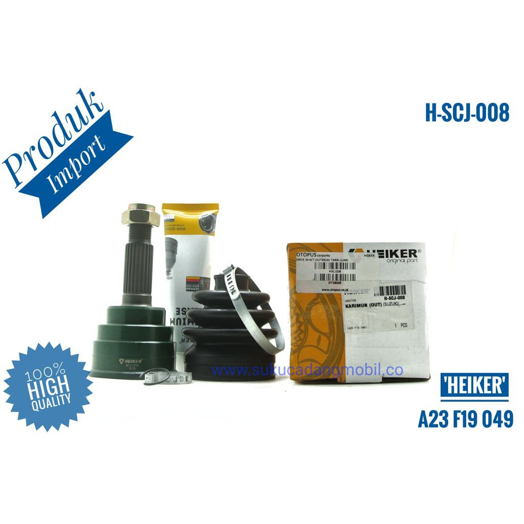 Drive Shaft Outer / As Tarik Luar Suzuki Karimun 2001-2005 / HSCJ-008