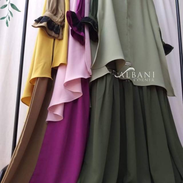 Gamis syari Aleena by Albani Corner