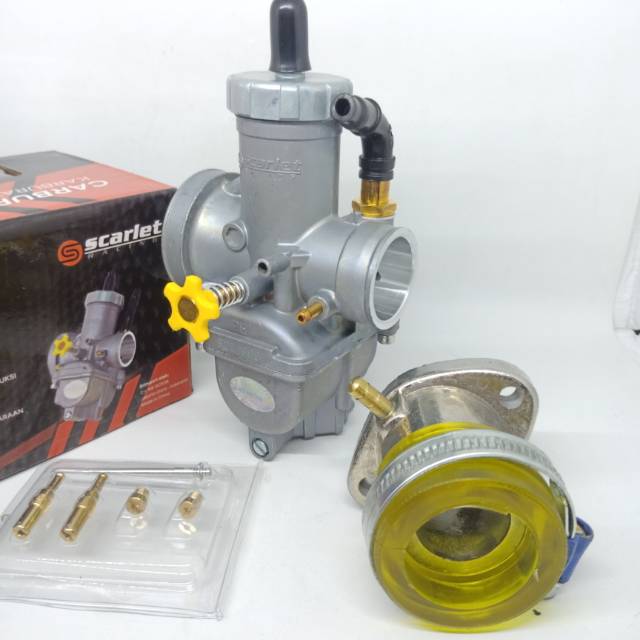 karburator scarlet pe28 plus intix monipol pe28 klx