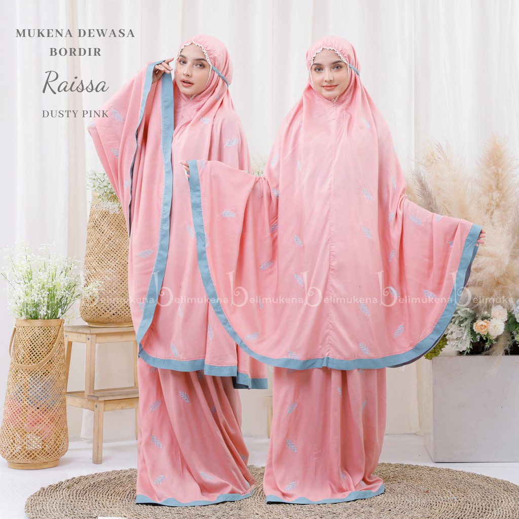 Mukena Dewasa Rayon Bordir Raissa