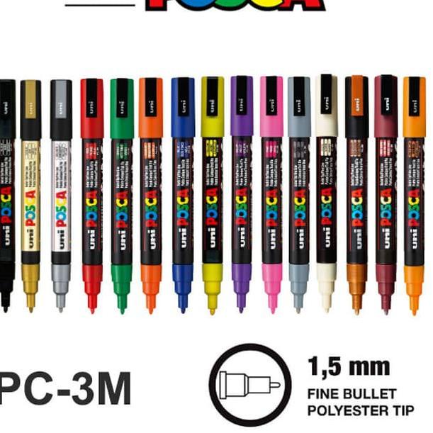 

Special Uni POSCA PC-3M Marker Pen - Fine Tip