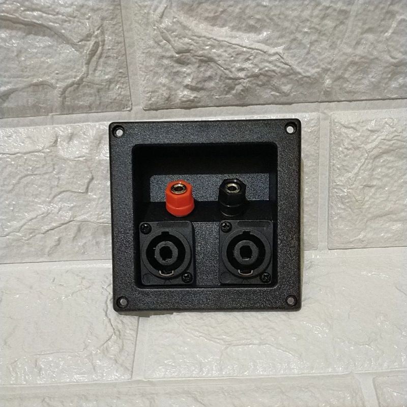 Terminal speaker dan terminal spikon