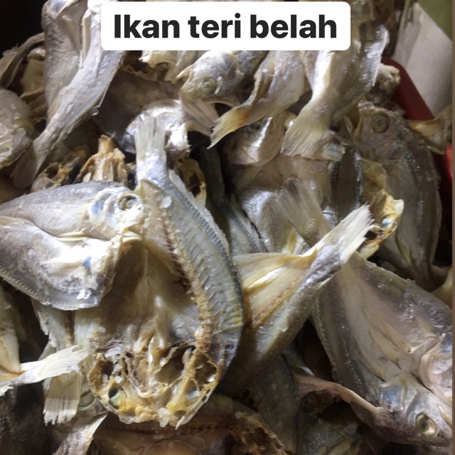 

IKAN ASIN TERI BELAH