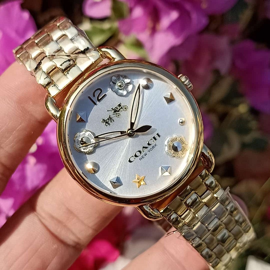 Jam Tangan Coach Wanita Original Stainless Steel