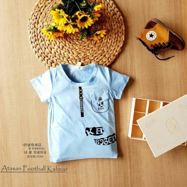 Baju Atasan / Kaos Anak Laki2 Import. (Football Kabear)