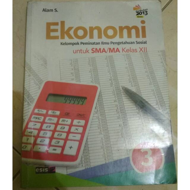 Jual [Bekas] Buku Ekonomi SMA Kelas XII / 12 Esis | Shopee Indonesia