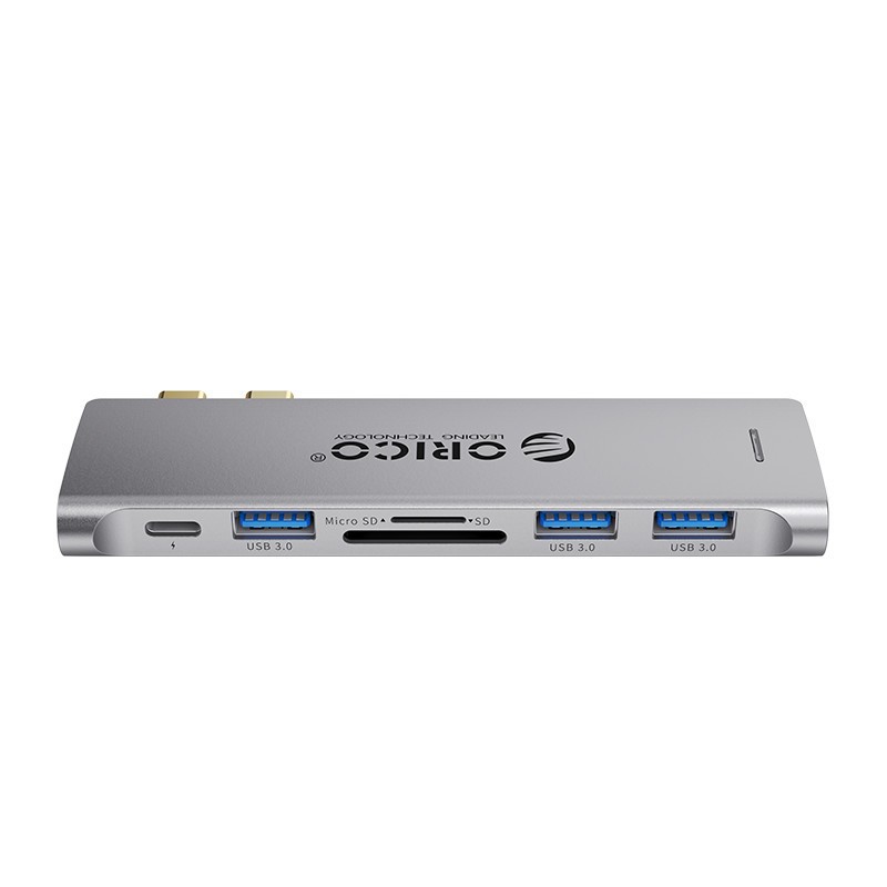 Type c thunderbolt 3 orico to usb 3.0 sd Tf card reader Pd Usb-c 100w 40Gbps converter 6in1 2ct 6ts