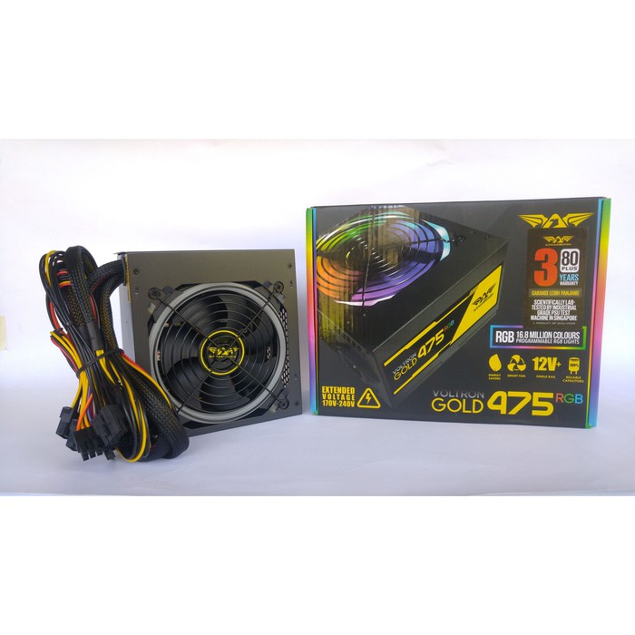 Power Supply Armaggeddon Voltron Gold 475 RGB