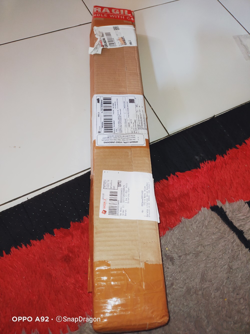 Payung Anak/ Payung Tongkat/ Payung Motif Unicorn Doff