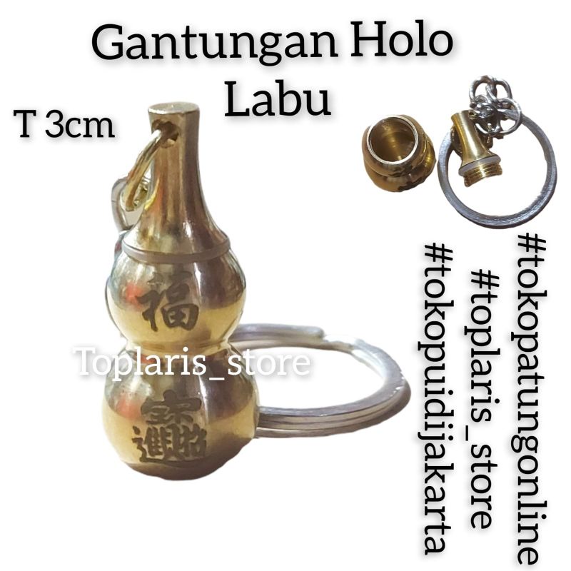 Gantungan Kunci Holo Labu Kuningan