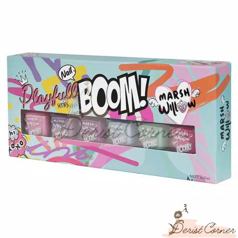 Marshwillow Boom Nail Polish Playfull Series-Kutek Cat Kuku Marshwillow