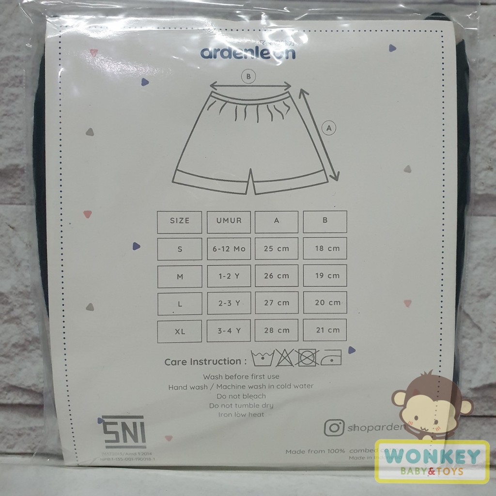 Ardenleon Basic Short / Celana Pendek Anak