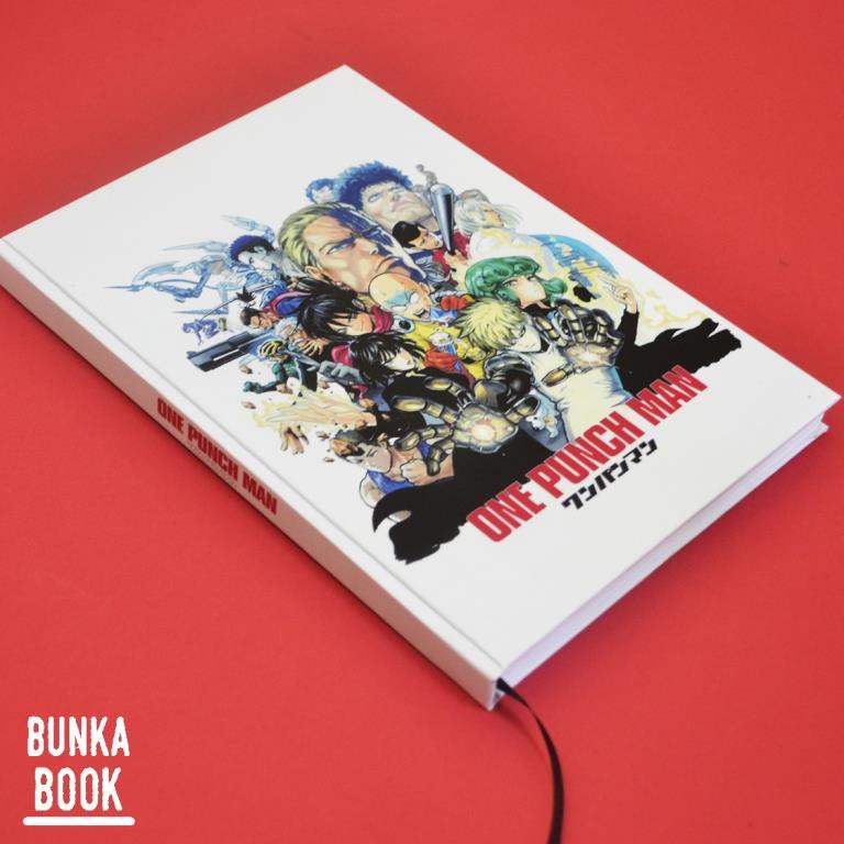 

Note Book Hardcover Anime One Punch Man White Ukuran A5 Jurnal Agenda Planner Notebook Gift Couple