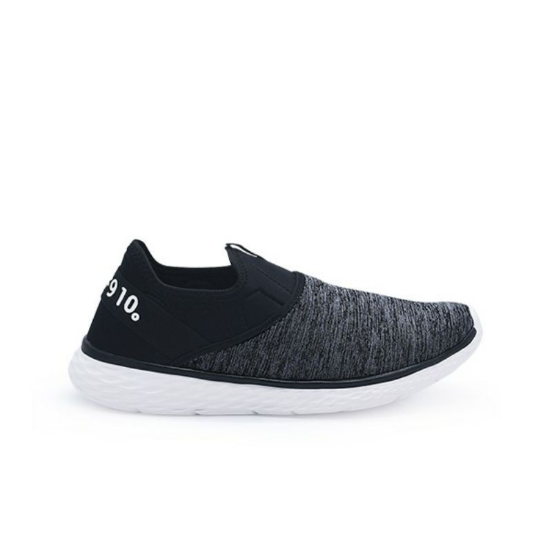 910 NINETEN Sepatu Slip On Running Pria Osaka Hitam Putih - JQ1505-881 ORIGINAL