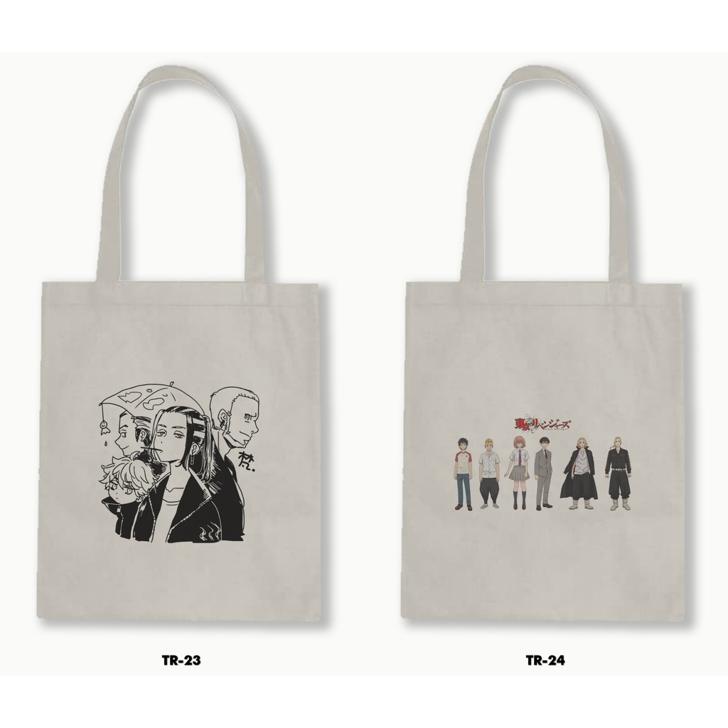 TOTE BAG BLACU - TOKYO REVENGERS / ANIME / MANGA 02