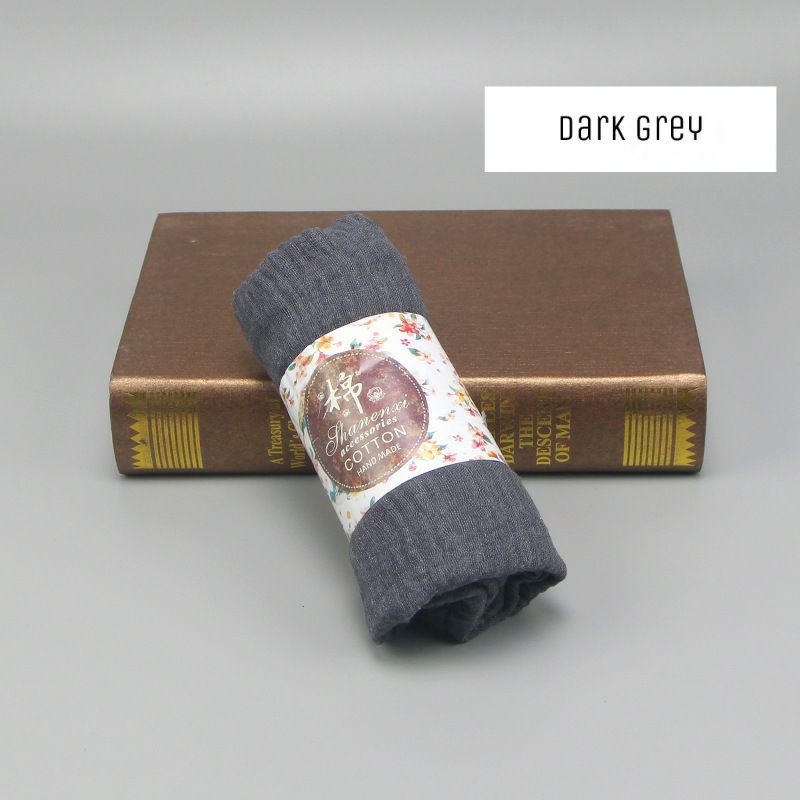 Crinkle Scarf 20 Warna / Crinkle hijab / Pashmina Rawis / Pashmina Crinkle-Dark grey