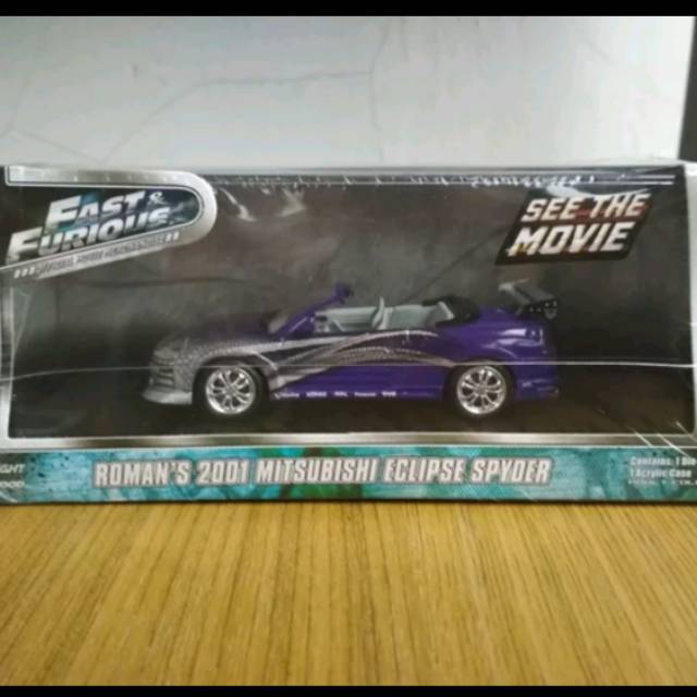 Fast and furious roman's 2001 Mitsubishi eclipse spyder