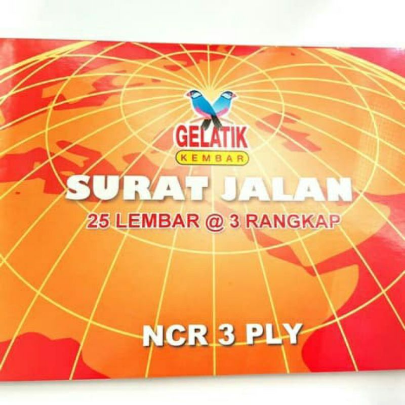 

Surat Jalan Gelatik NCR 3 ply / 3 rangkap