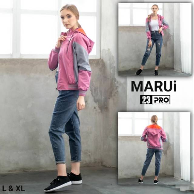 Jaket keren Marui