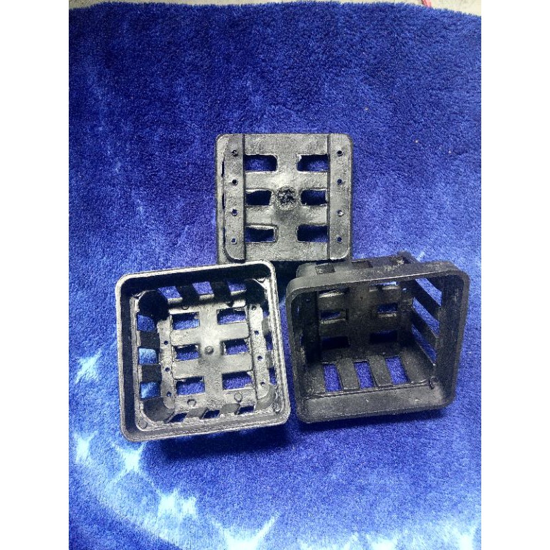 Pot anggrek vanda gantung persegi