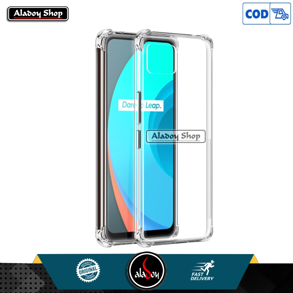 PROMO Case Free Tempered Glass Clear Realme C11 Anticrack Shockproof Premium Softcase