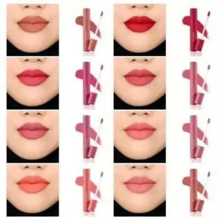 WARDAH Colorfit Velvet Matte Lip Mousse / Lipcream  by AILIN