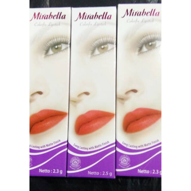Lipstik mirabella calerfix pekanbaru