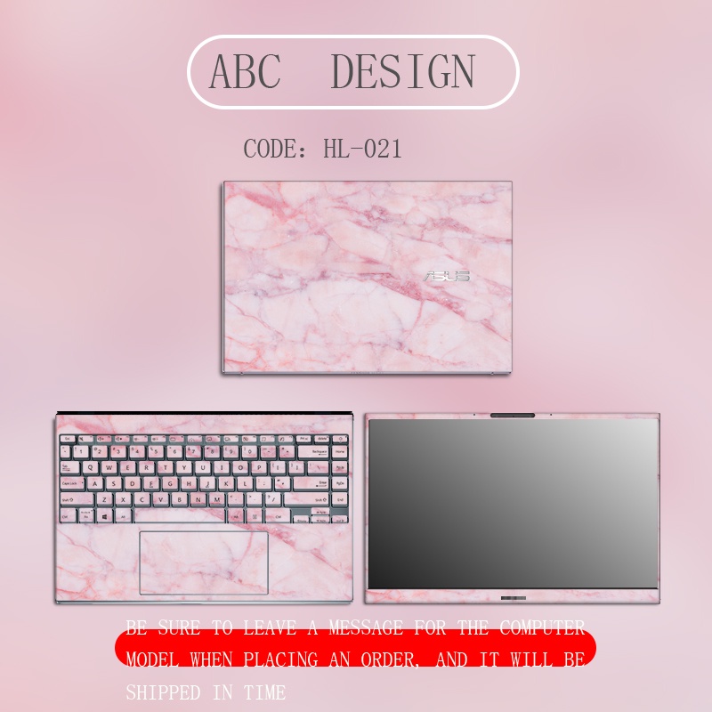 Stiker Pelindung Keyboard Motif Marmer Untuk MSI GF66 GL62m GE62 15.6inch