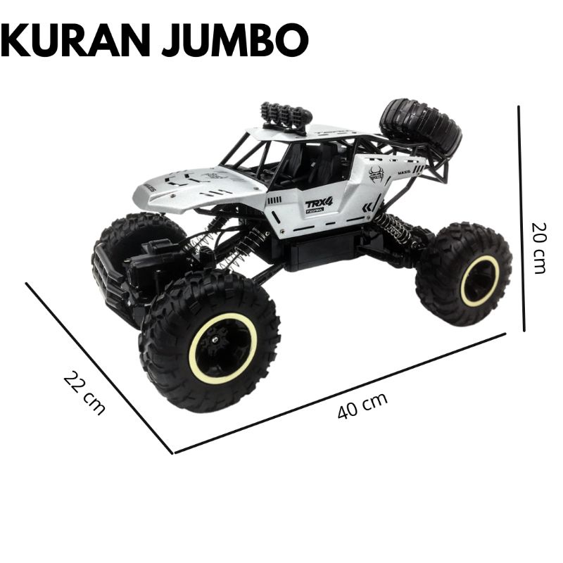Mobil Remote Control Skala Batre Jumbo Besar 1:12 Body Alloy