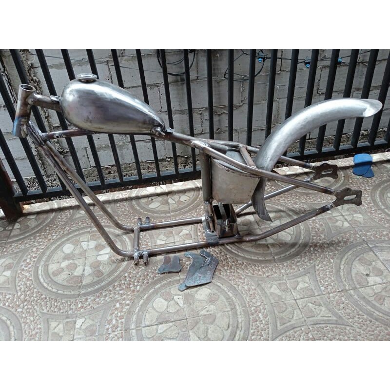 Rangka Motor Chopper, Paket Rangka Chopper, Frame Motor Chopper, Paket Frame Motor chopper, Chopper 