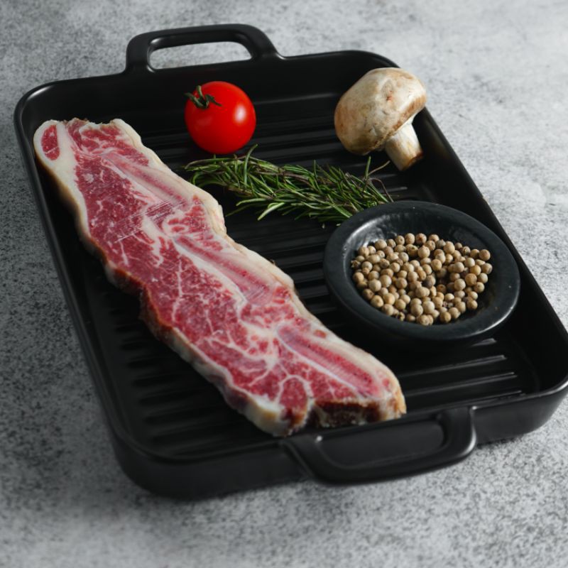 

SHORTRIB CHOICE ANGUS US / IGA SAPI / KOREAN KALBI @500GRAM FROZEN
