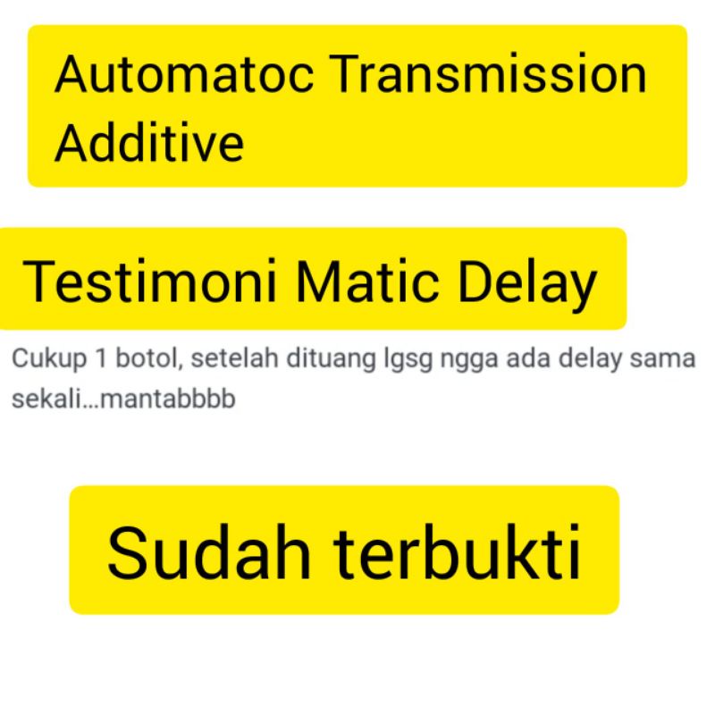 GTS AUTOMATIC TRANSMISSION ADDITIVE 100 ML ADITIF OLI TRANSMISI GEARBOX MATIC MENCEGAH OVERHOUL