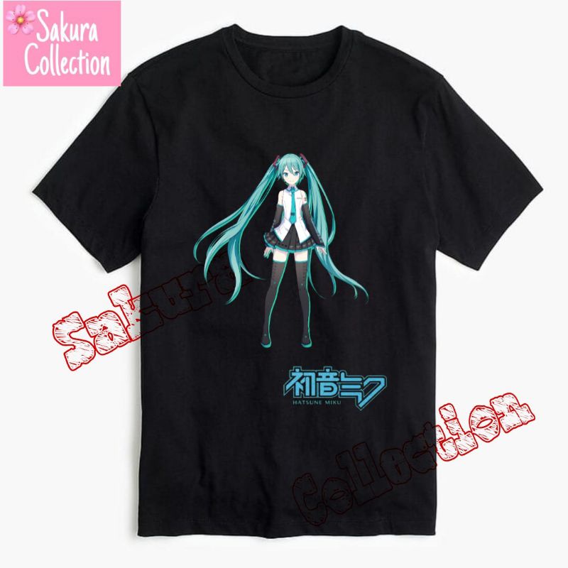 Kaos Distro Baju Tshirt Katun HATSUNE MIKU