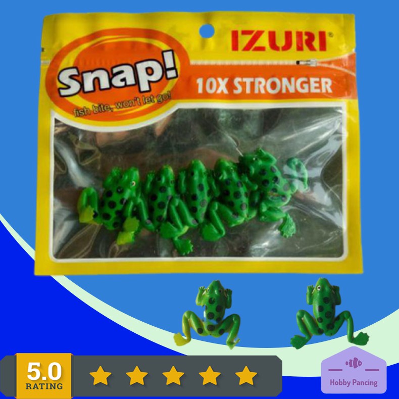 Umpan PANCING Kodok-Kodokan IZURI  (Dijual per pack)
